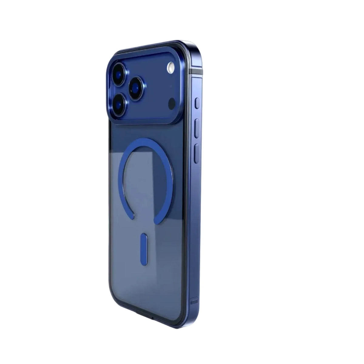 Metal Frame Phone Case Magnetic Charging HD For iPhone 17-18 Pro & Pro Max