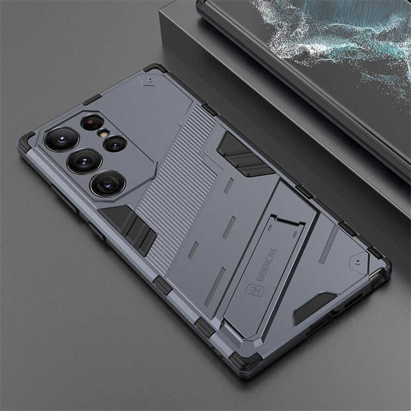 Case Shockproof Kickstand Magnet Armor Phone Cases For Samsung s24 / S23 Luxury_Covers