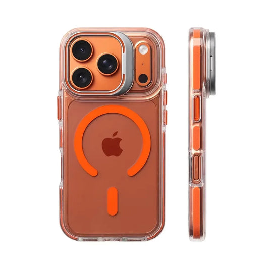 Luxury Magnetic Shockproof Clear Bumper Case for iPhone 12-18 Pro & Pro Max