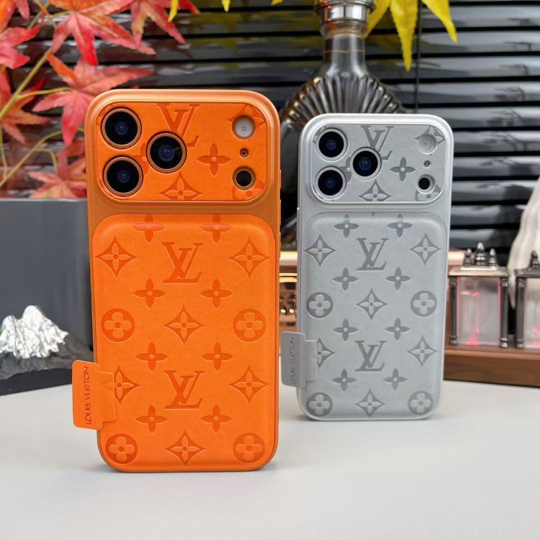Luxury Louis Vuitton Classic Monogram Phone Case For iPhone 14-18 Pro & Pro Max