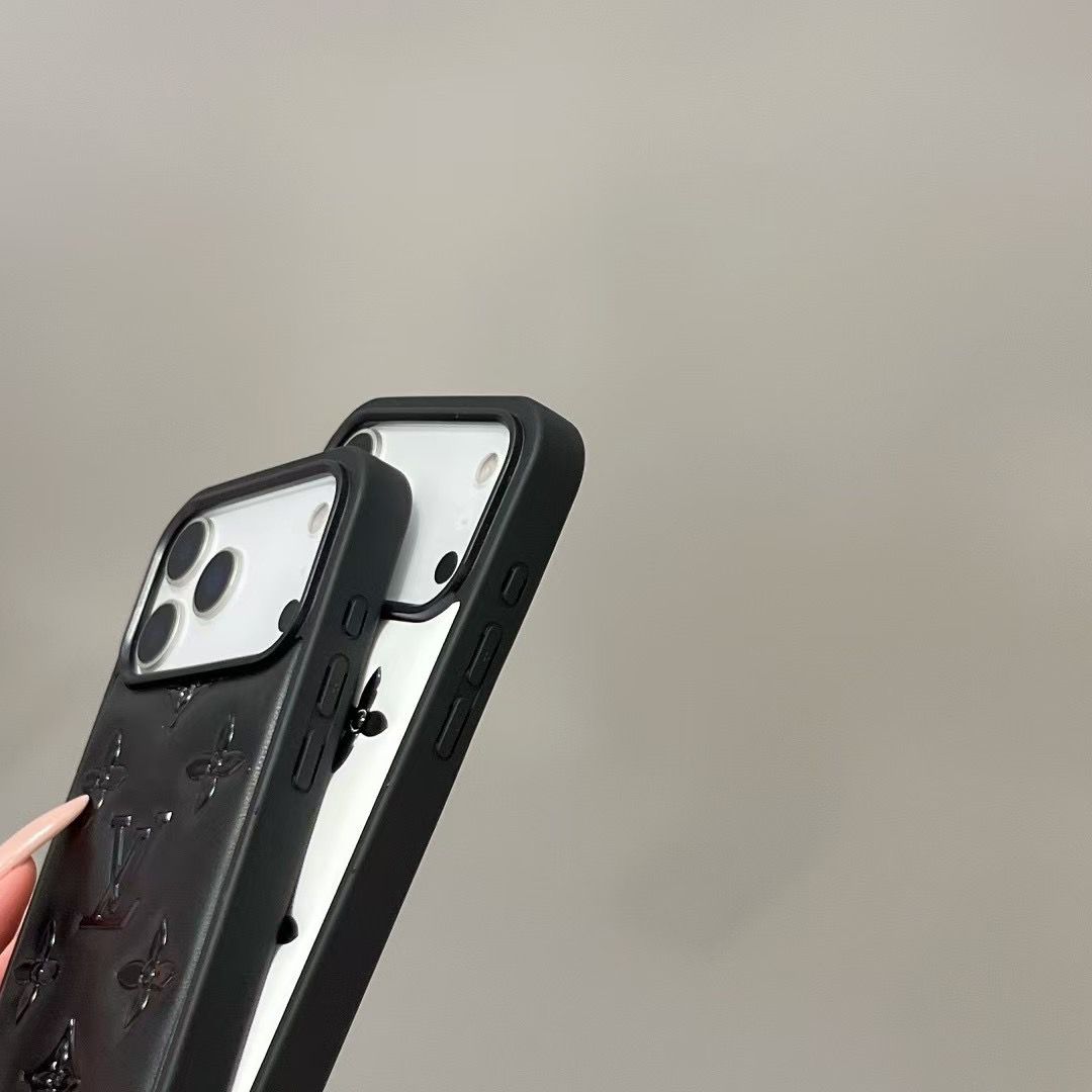 Luxury Monogram Designer Leather Cover For iPhone 13-18 Pro & Pro Max