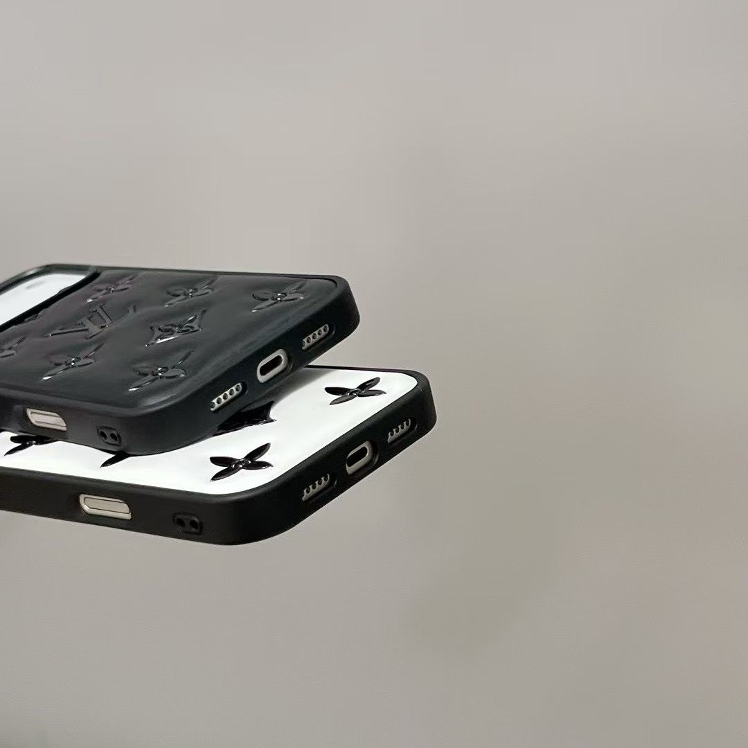 Luxury Monogram Designer Leather Cover For iPhone 13-18 Pro & Pro Max