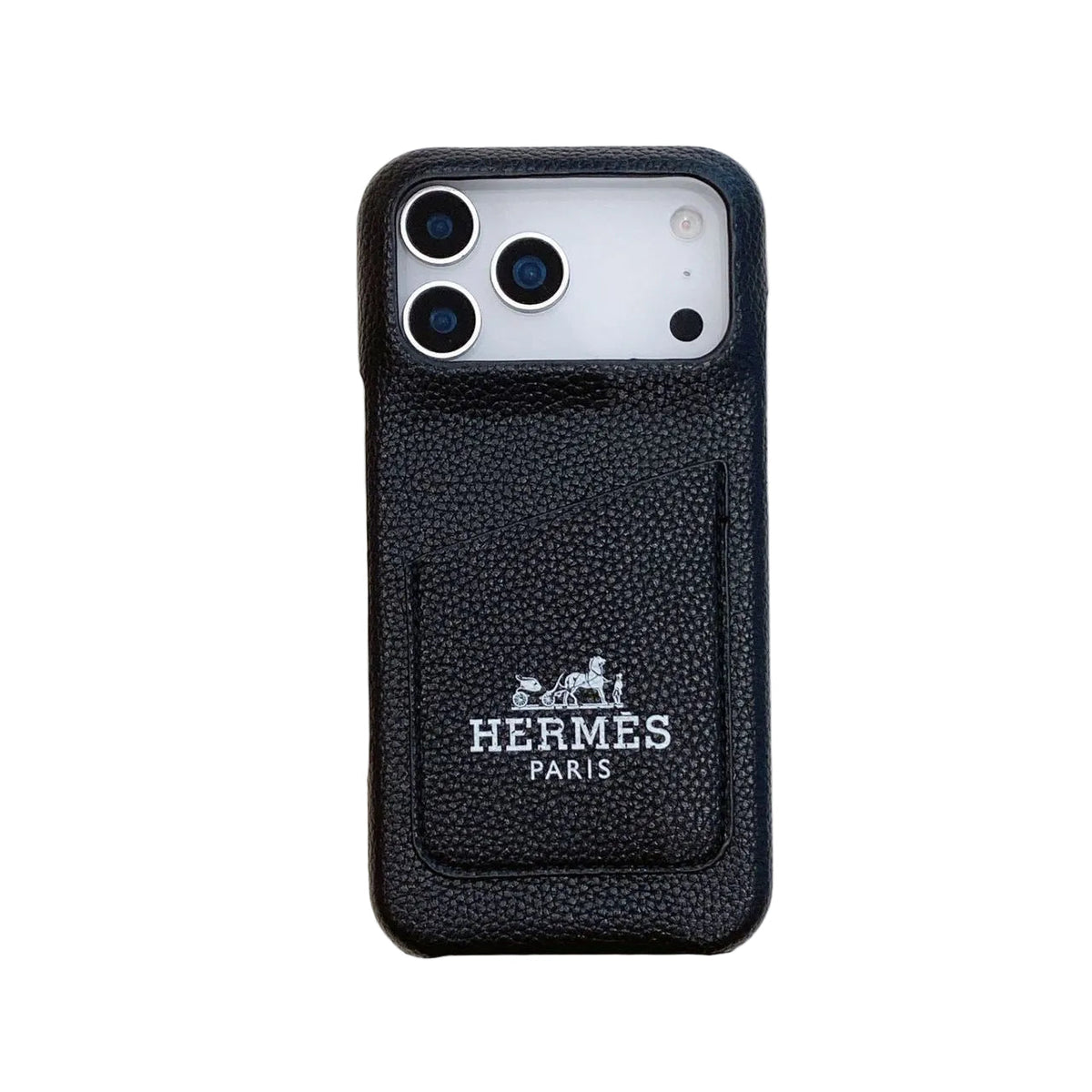 Luxury Leather HRMS Phone Case for iPhone 13-18 Pro & Pro Max