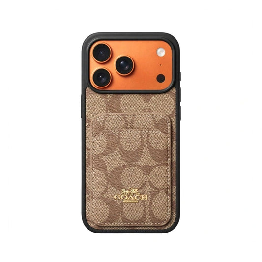 Luxury Case Modern Heritage Card Holder for iPhone 12-18 Pro & Pro Max