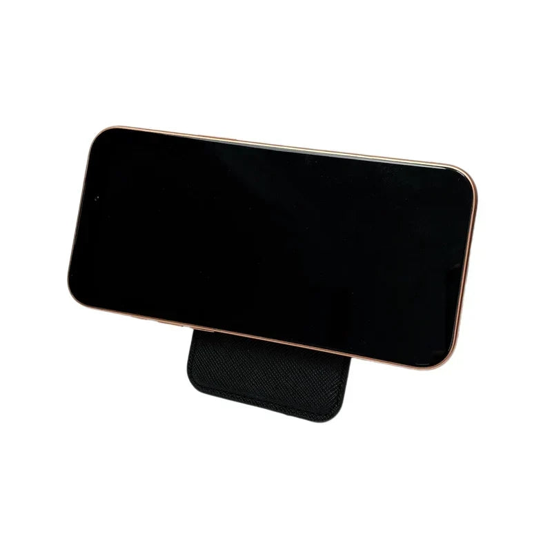 Magnetic Leather Wallet Stand with Card Slot for MagSafe