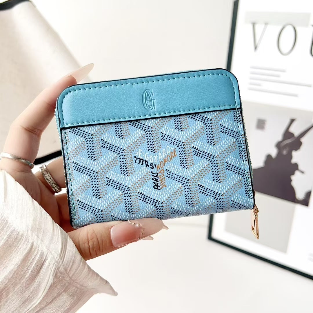 GYD Luxurious Multi-Slot Compact Zip Wallet