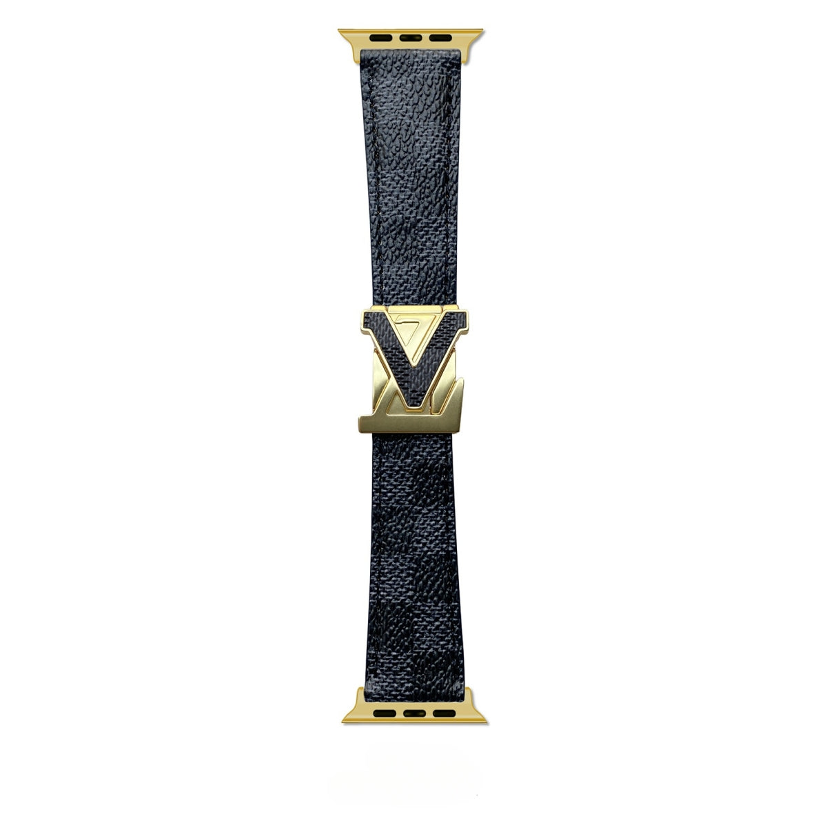 LEATHER CANVAS LUXURY APPLE WATCH STRAP Roxy New 2