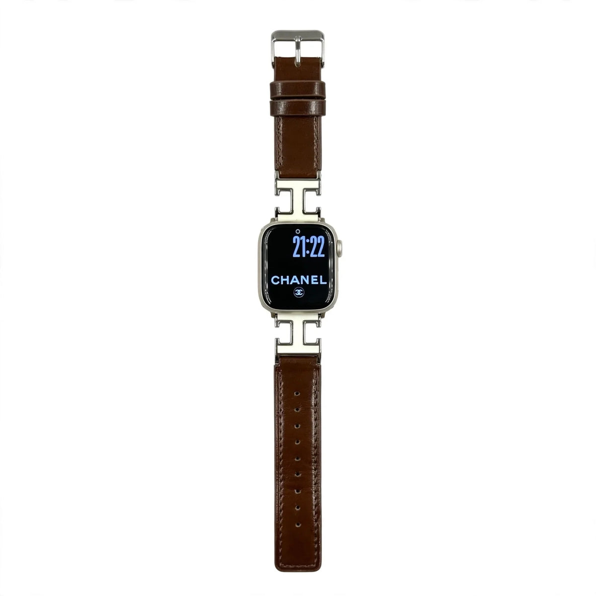 Elegance Leather Strap with Logo