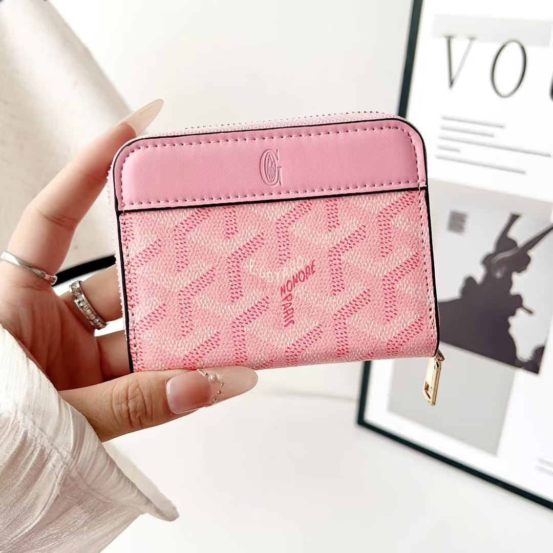 GYD Luxurious Multi-Slot Compact Zip Wallet