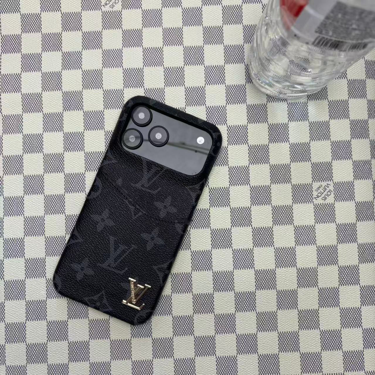 Leather Case with Card Holder For iPhone 12-18 Pro & Pro Max