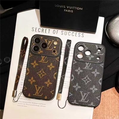 Louis Vuitton Phone Monogram Case with Strap For iPhone 13-18 Pro & Pro Max