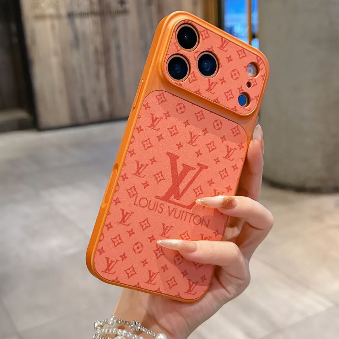 Luxurious Louis V Phone Case For iPhone 14-18 Pro & Pro Max