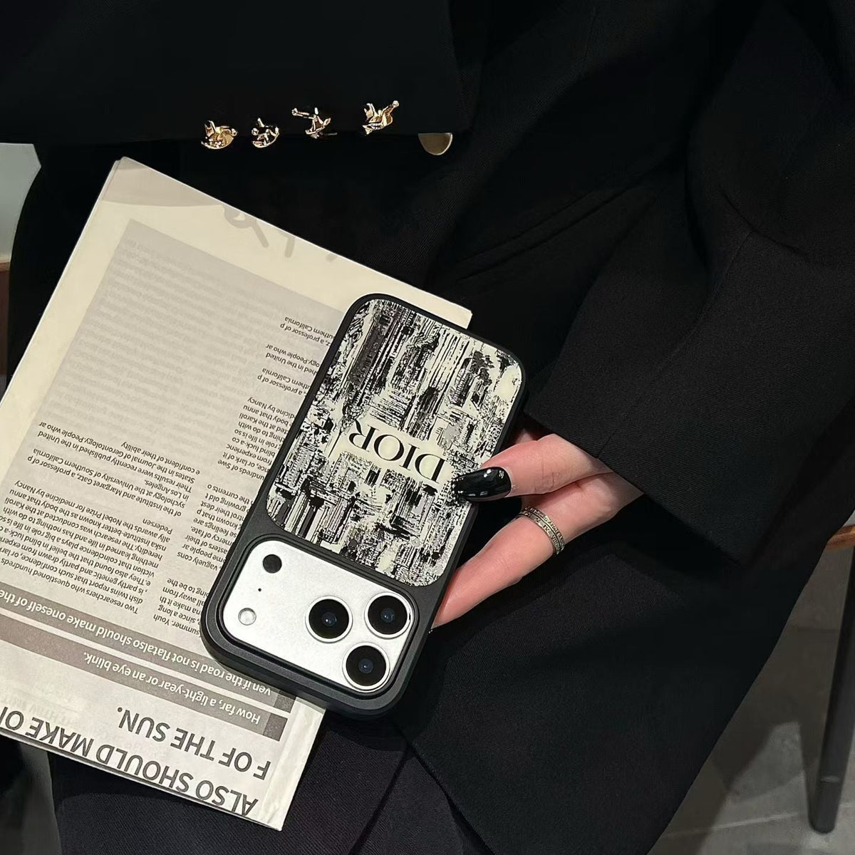 Luxury Brand Phone Case for iPhone 14-18 Pro & Pro Max