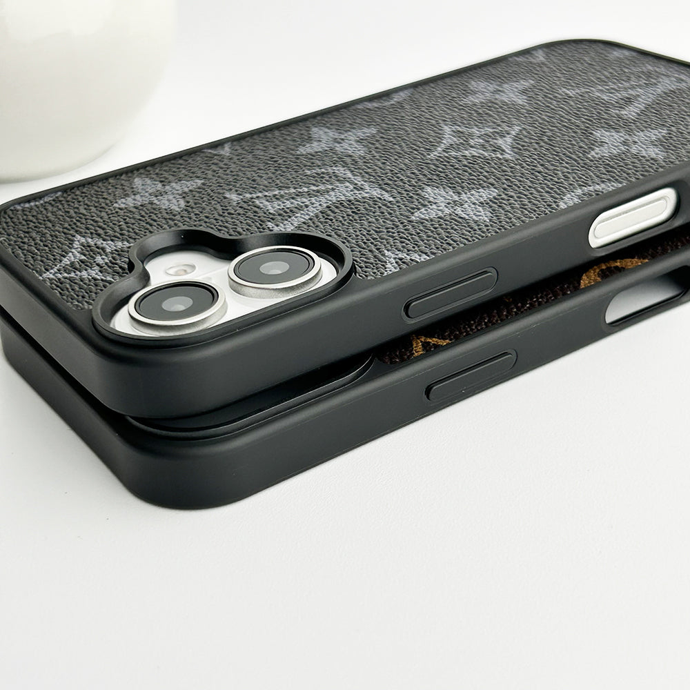 Luxury Brand Leather Case For iPhone theroxymob