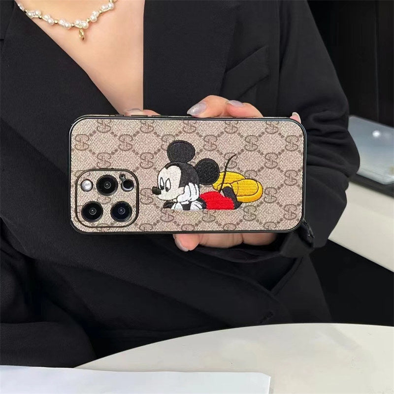 Mickey Meets Luxe Phone Case for iPhone 12-18 Pro & Pro Max