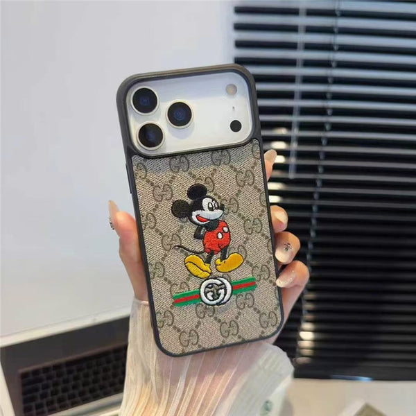 Mickey Meets Luxe Phone Case for iPhone 12-18 Pro & Pro Max