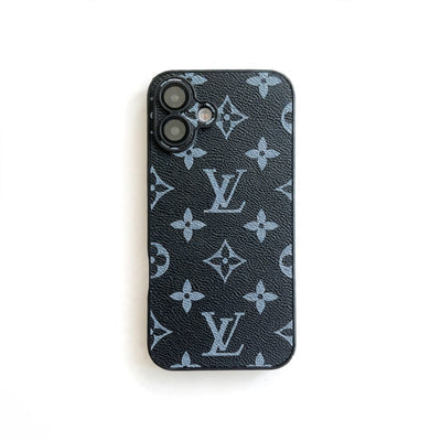 Louis Vuitton Case inspired classic leather for iPhone 13-18 Pro & Pro Max