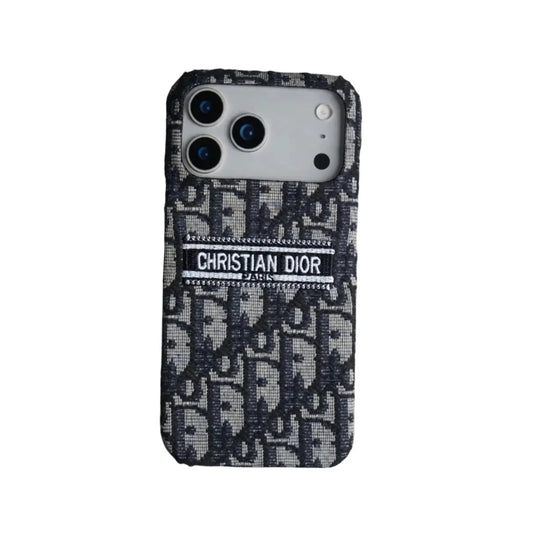 Luxury C Dior Brand Design Case for iPhone 12-18 Pro & Pro Max
