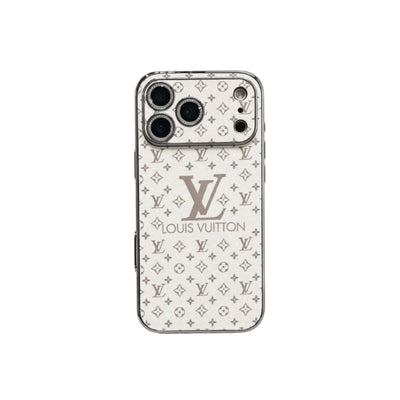 Luxury LV Shiny Phone Case for iPhone 13-18 Pro & Pro Max