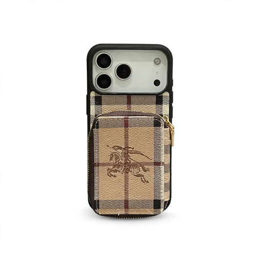 Vintage Check Heritage Phone Case for iPhone 12-18 Pro & Pro Max
