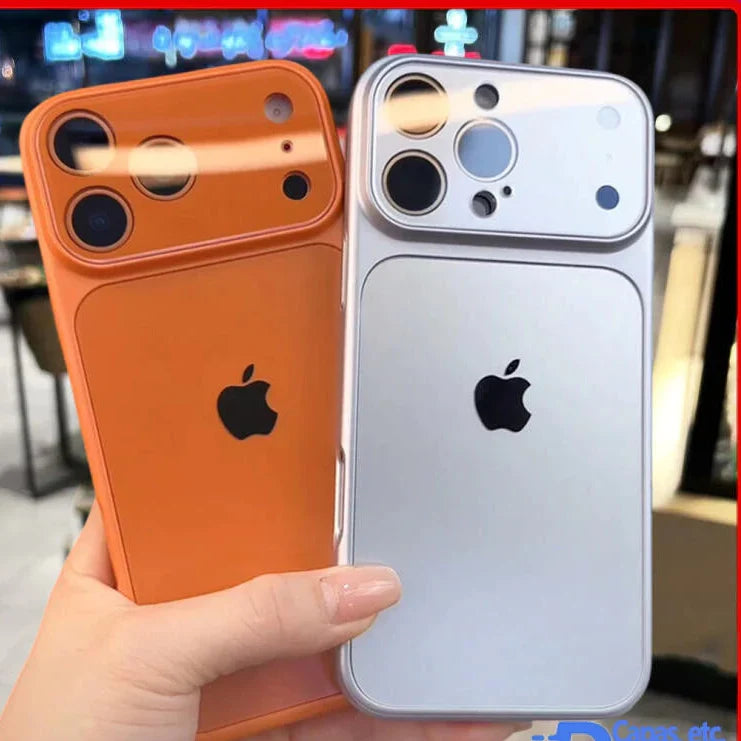 Luxury Multi-Color Matte Glass Case For iPhone 13-18 Pro & Pro Max
